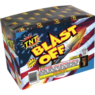 BLAST OFF Firework Fountain Blast Off