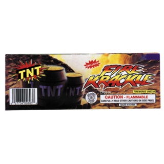 FIRE KRACKLE TNT Firework Novelty Sparkler Fire Krackle Tnt