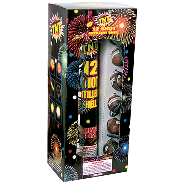 12 SHOT TNT Firework Reloadable 12 Shot Tnt