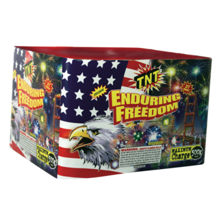 ENDURING FREEDOM 500 Gram Firework Aerial Finale Enduring Freedom