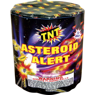 ASTEROID ALERT Firework Aerial Finale Asteroid Alert