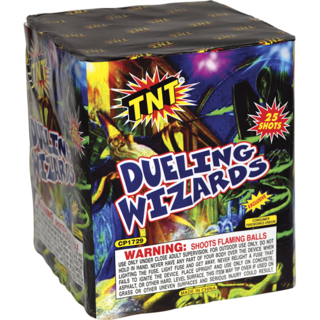 DUELING WIZARDS Firework Aerial Finale Dueling Wizards