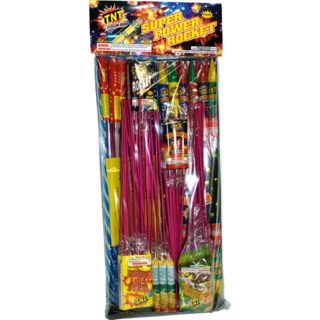 SUPER POWER ROCKET POLYBAG Firework Assortment Super Power Rocket Polybag