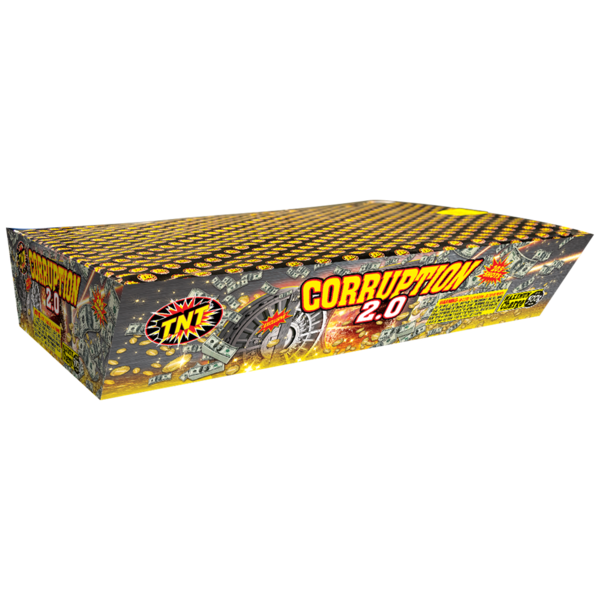 Corruption 2.0 500 Gram Firework Aerial Finale Corruption 2.0