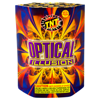 Optical Illusion Firework Fountain Optical Illusion