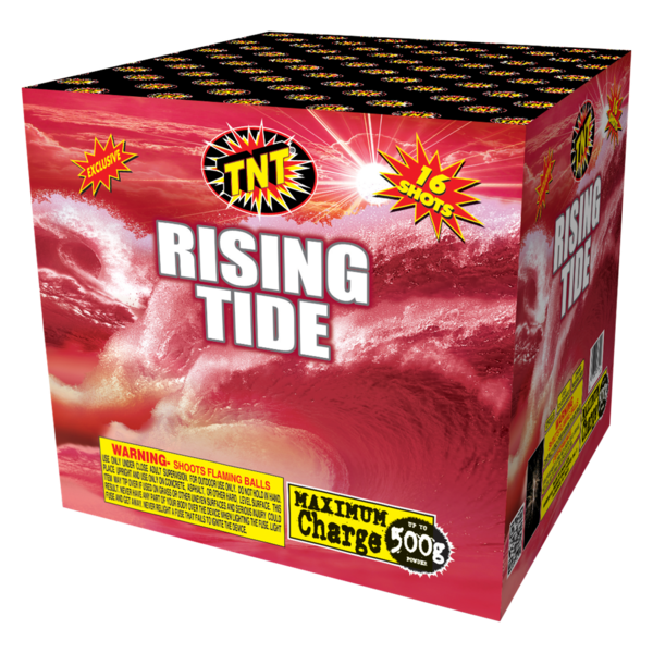 Rising Tide 500 Gram Firework Aerial Finale Rising Tide