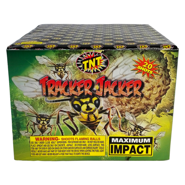 Tracker Jacker 500 Gram Firework Aerial Finale Tracker Jacker