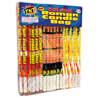 520 SHOT ROMAN CANDLE BAG 520 SHOT ROMAN CANDLE BAG