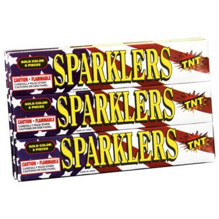 #10 GOLD SPARKLER Firework Novelty Sparkler #10 Gold Sparkler