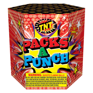 PACKS A PUNCH Firework Aerial Finale Packs A Punch